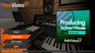 Emulate iPhone app Producing Techno & House Guide using MyAndroid