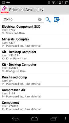 Emulate Android APK Product Price for JDE E1 Emulate Android APK Product Price for JDE E1