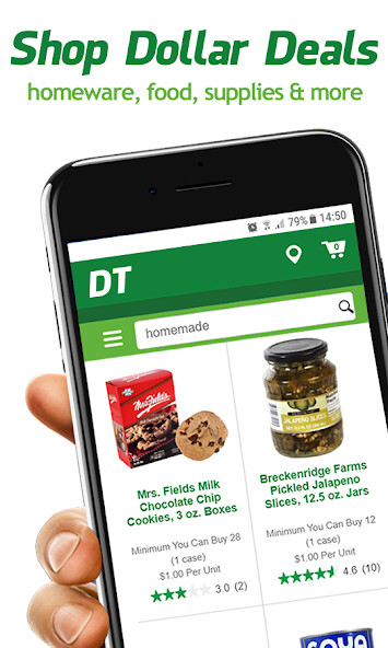 Run android online APK Products for DollarTree US+CA from MyAndroid or emulate Products for DollarTree US+CA using MyAndroid
