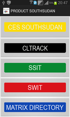 Emulate Android APK PRODUCT SOUTHSUDAN