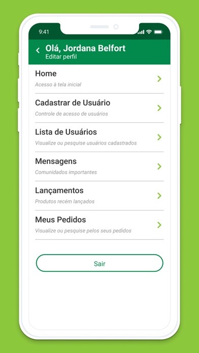 Emulate iPhone app Profarma Clientes using MyAndroid