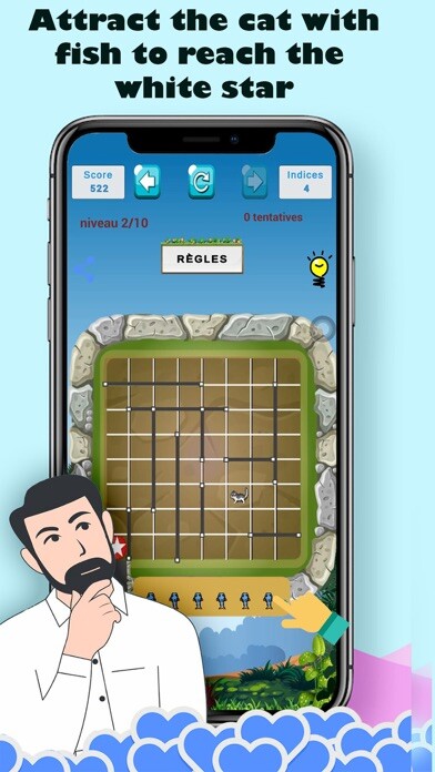 Emulate iPhone app Professeur Mini Games using MyAndroid