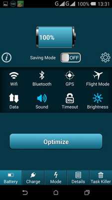 Emulate Android APK Professional Battery Saver 16
