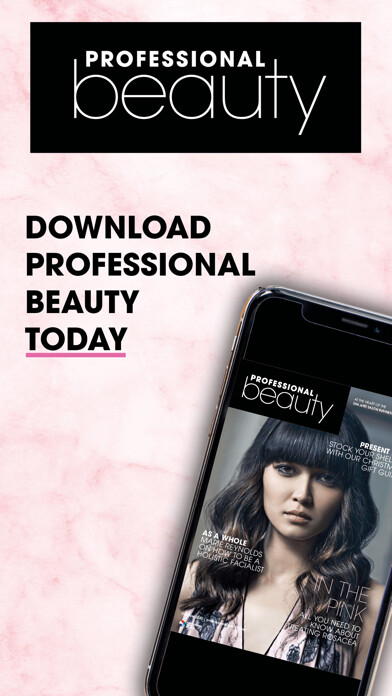 Emulate iPhone app Professional Beauty Magazine using MyAndroid