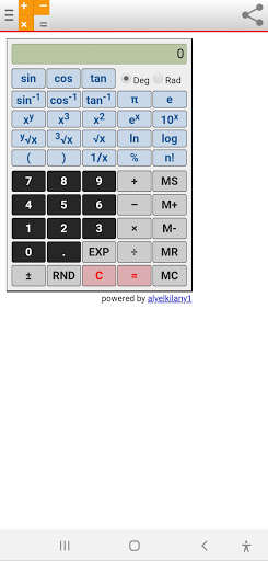 Run android online APK professional calculator from MyAndroid or emulate professional calculator using MyAndroid Run android online APK professional calculator from MyAndroid or emulate professional calculator using MyAndroid