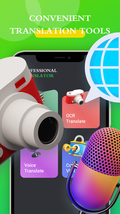 Emulate iPhone app Professional Translator using MyAndroid