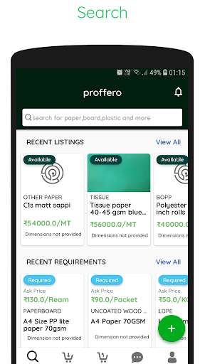 Run android online APK proffero - Buy & Sell Paper, PaperBoard, Plastic from MyAndroid or emulate proffero - Buy & Sell Paper, PaperBoard, Plastic using MyAndroid Run android online APK proffero - Buy & Sell Paper, PaperBoard, Plastic from MyAndroid or emulate proffero - Buy & Sell Paper, PaperBoard, Plastic using MyAndroid