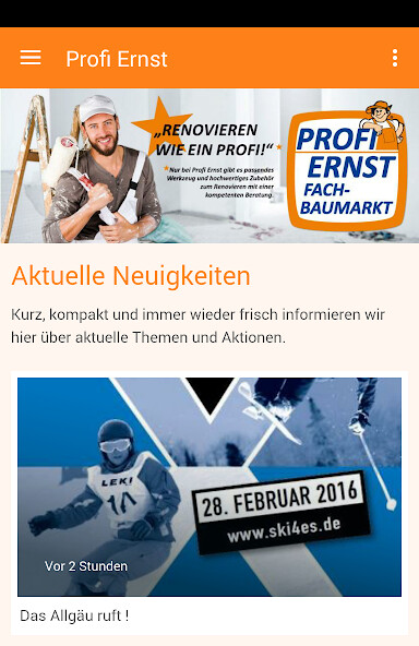 Run android online APK Profi Ernst from MyAndroid or emulate Profi Ernst using MyAndroid