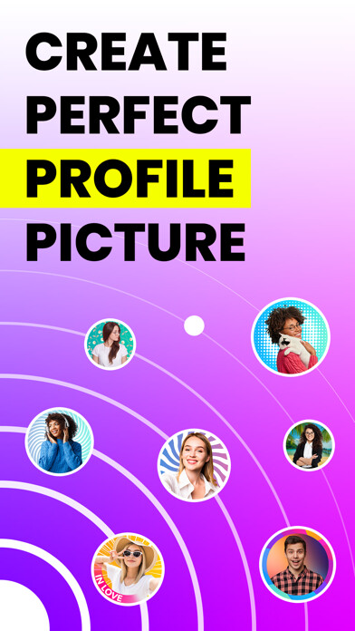 Emulate iPhone app Profile Picture Maker & Editor using MyAndroid