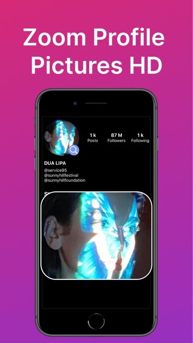 Emulate iPhone app Profile: Preview for Instagram using MyAndroid