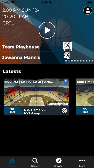 Emulate iPhone app ProFile Sports using MyAndroid
