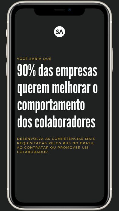 Emulate iPhone app Profissionais SA using MyAndroid