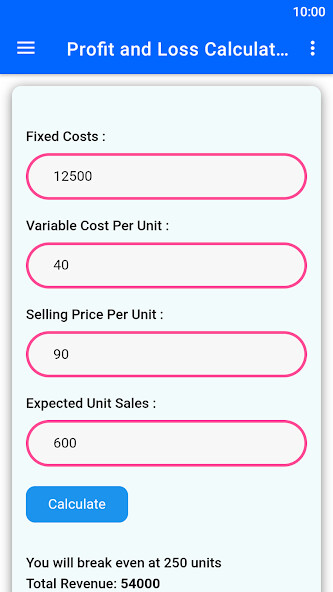 Emulate iPhone app Profit and Loss Calculator using MyAndroid Emulate iPhone app Profit and Loss Calculator using MyAndroid