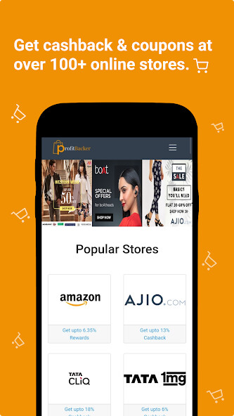 Run android online APK ProfitBacker - Earn Cashback from MyAndroid or emulate ProfitBacker - Earn Cashback using MyAndroid
