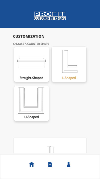 Emulate iPhone app Pro-Fit Kitchen Designer using MyAndroid
