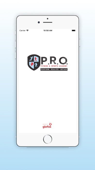Emulate iPhone app PRO Fitness & Sports Academy using MyAndroid Emulate iPhone app PRO Fitness & Sports Academy using MyAndroid