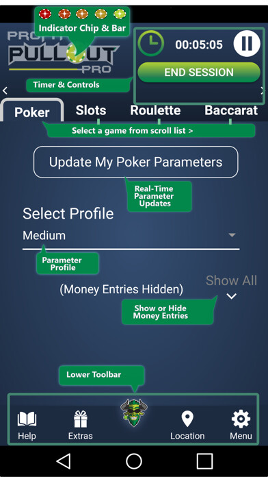 Emulate iPhone app Profit Pullout Pro using MyAndroid Emulate iPhone app Profit Pullout Pro using MyAndroid