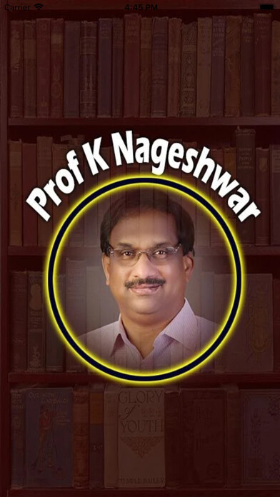 Emulate iPhone app Prof K Nageshwar using MyAndroid