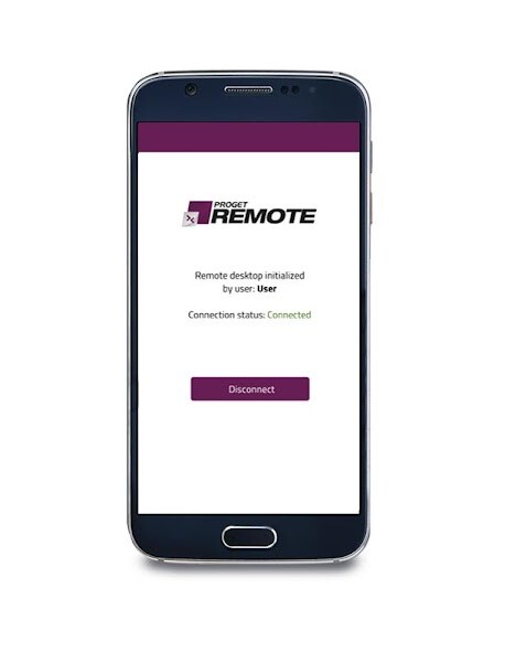 Run android online APK Proget Remote from MyAndroid or emulate Proget Remote using MyAndroid