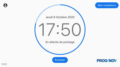 Emulate iPhone app Proginov Pointeuse using MyAndroid Emulate iPhone app Proginov Pointeuse using MyAndroid