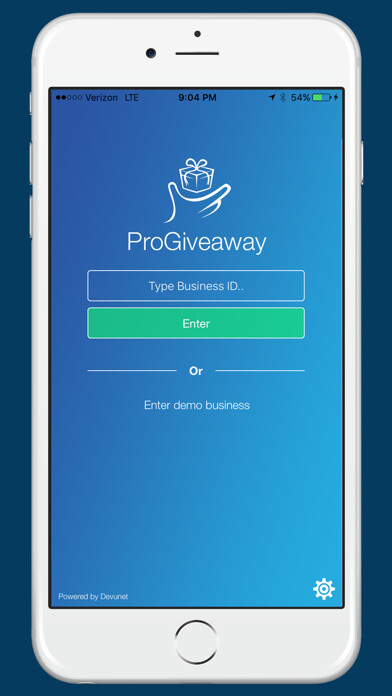 Emulate iPhone app ProGiveaway using MyAndroid