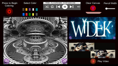 Emulate iPhone app Prog Metal Widek Coloring using MyAndroid
