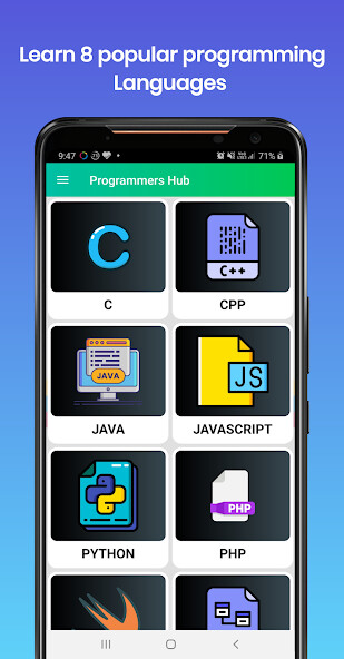 Run android online APK Programmers Hub - learn coding from MyAndroid or emulate Programmers Hub - learn coding using MyAndroid Run android online APK Programmers Hub - learn coding from MyAndroid or emulate Programmers Hub - learn coding using MyAndroid