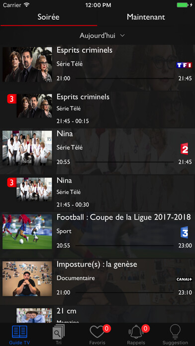 Emulate iPhone app Programme Télé using MyAndroid Emulate iPhone app Programme Télé using MyAndroid