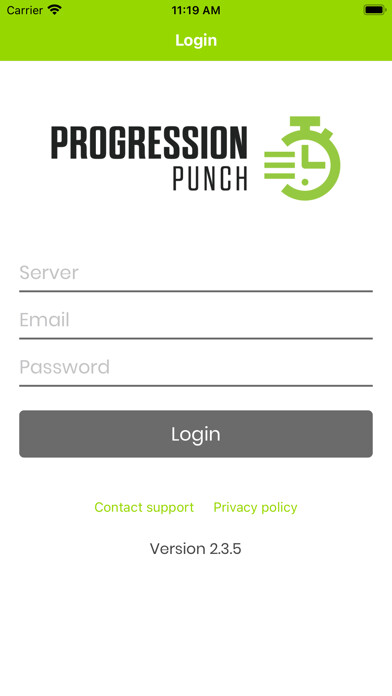 Emulate iPhone app ProgressionPUNCH using MyAndroid Emulate iPhone app ProgressionPUNCH using MyAndroid