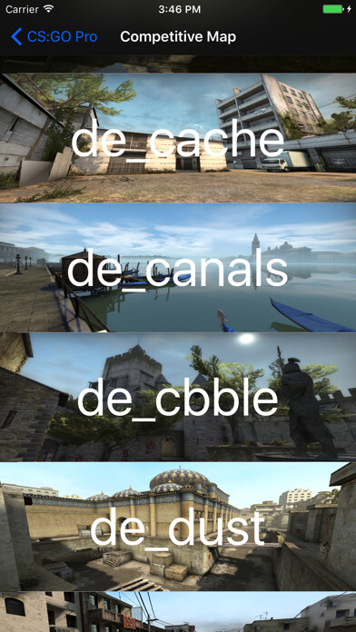 Emulate iPhone app Pro Guide for CS:GO using MyAndroid