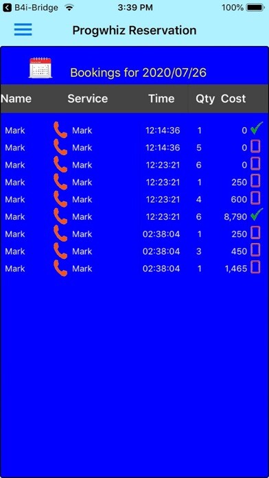 Emulate iPhone app Progwhiz Reservation using MyAndroid Emulate iPhone app Progwhiz Reservation using MyAndroid