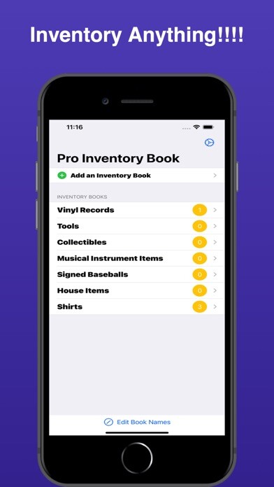 Emulate iPhone app Pro Inventory Book using MyAndroid Emulate iPhone app Pro Inventory Book using MyAndroid