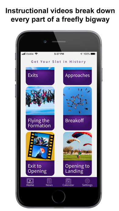 Emulate iPhone app Project 19 Skydiving using MyAndroid Emulate iPhone app Project 19 Skydiving using MyAndroid