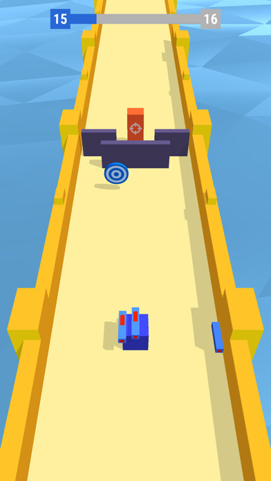 Emulate iPhone app Projectile Blast using MyAndroid