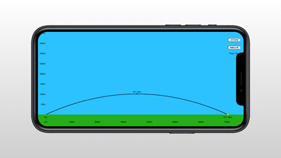 Emulate iPhone app Projectile Motion Simulator using MyAndroid