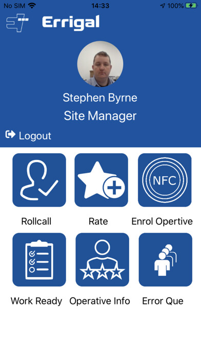 Emulate iPhone app Project Management - Errigal using MyAndroid Emulate iPhone app Project Management - Errigal using MyAndroid