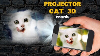 Emulate iPhone app Projector Cat 3D Prank using MyAndroid