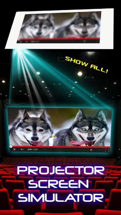 Emulate iPhone app Projector Screen Simulator using MyAndroid Emulate iPhone app Projector Screen Simulator using MyAndroid
