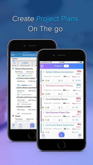 Emulate iPhone app Project Planning Pro using MyAndroid Emulate iPhone app Project Planning Pro using MyAndroid
