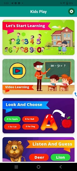 Run android online APK Pro Kids Preschool Learning from MyAndroid or emulate Pro Kids Preschool Learning using MyAndroid