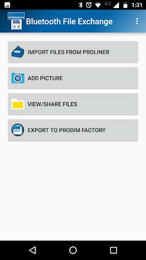 Run android online APK Proliner File Transfer from MyAndroid or emulate Proliner File Transfer using MyAndroid