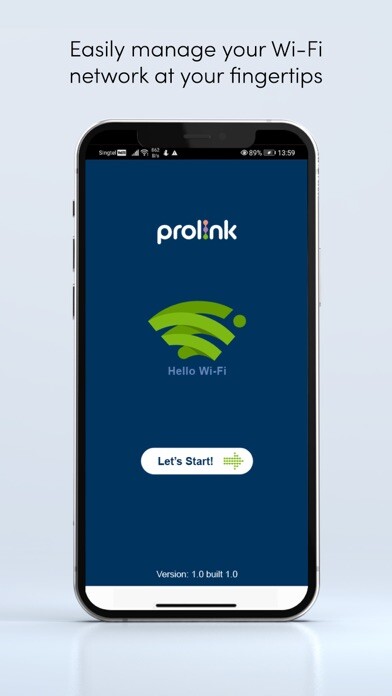 Emulate iPhone app Prolink WiFiConnect using MyAndroid