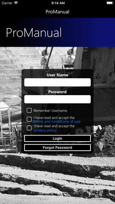 Emulate iPhone app ProManual using MyAndroid