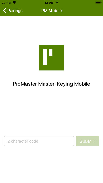 Emulate iPhone app ProMaster Master-Keying Mobile using MyAndroid