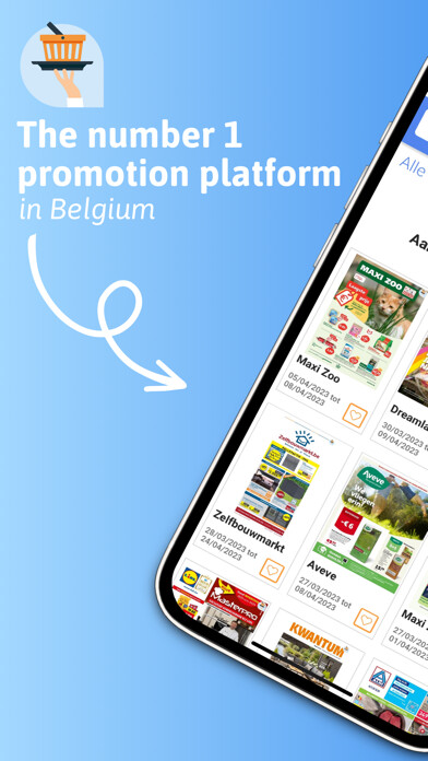 Emulate iPhone app PromoButler: Folders-Promos using MyAndroid
