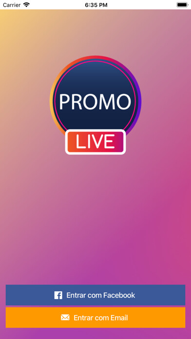 Emulate iPhone app PromoLive using MyAndroid