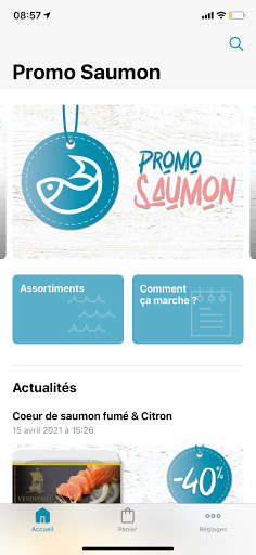 Run android online APK Promo Saumon from MyAndroid or emulate Promo Saumon using MyAndroid