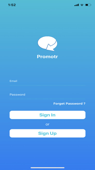 Emulate iPhone app Promotr using MyAndroid Emulate iPhone app Promotr using MyAndroid