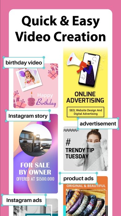 Emulate iPhone app Promo Video Maker, Ad Maker using MyAndroid
