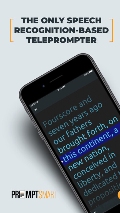 Emulate iPhone app PromptSmart Lite Teleprompter using MyAndroid Emulate iPhone app PromptSmart Lite Teleprompter using MyAndroid
